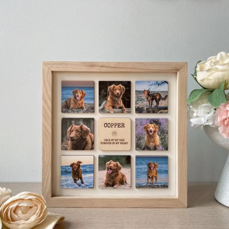 Personalized Pet Memorial Wooden Frame